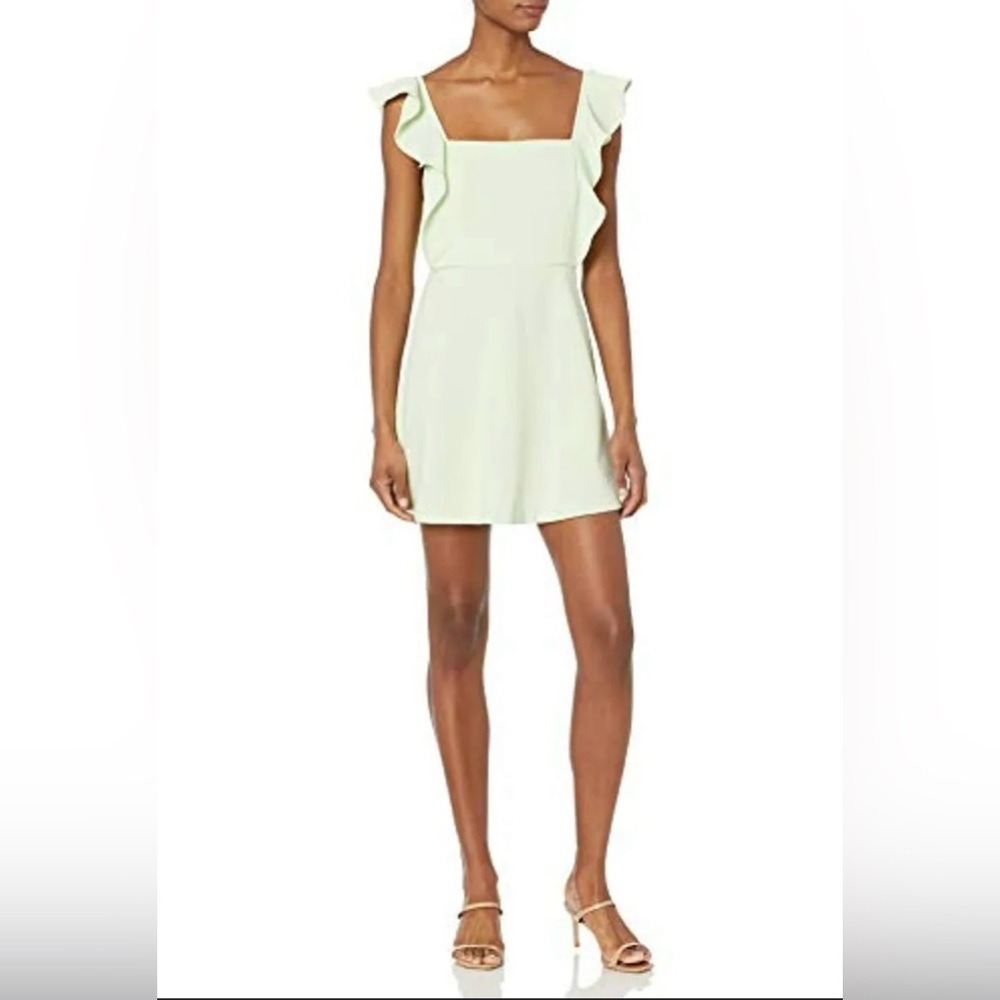 NWT-BCBGeneration, Mint, XL, Cocktail ruffle mini dress